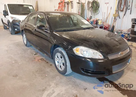 2016 Chevrolet Impala Limited Ls z USA, uszkodzony, nr VIN 2G1WA5E35G1145534